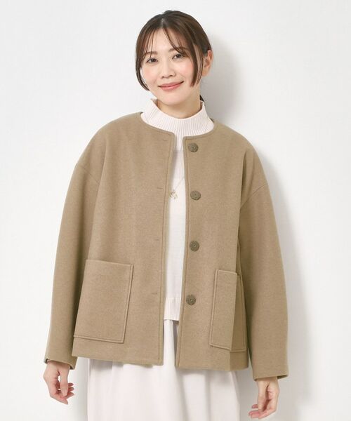 CORDIER / コルディア ノーカラージャケット | 【M～3Lサイズ】エアニー ノーカラージャケット | 詳細13