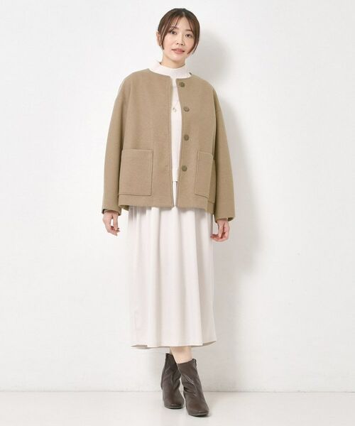 CORDIER / コルディア ノーカラージャケット | 【M～3Lサイズ】エアニー ノーカラージャケット | 詳細14