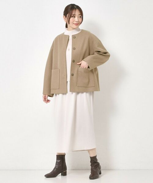 CORDIER / コルディア ノーカラージャケット | 【M～3Lサイズ】エアニー ノーカラージャケット | 詳細15