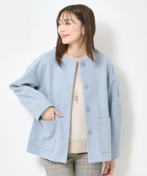 CORDIER / コルディア ノーカラージャケット | 【M～3Lサイズ】エアニー ノーカラージャケット | 詳細17