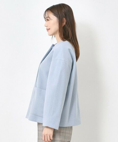 CORDIER / コルディア ノーカラージャケット | 【M～3Lサイズ】エアニー ノーカラージャケット | 詳細2