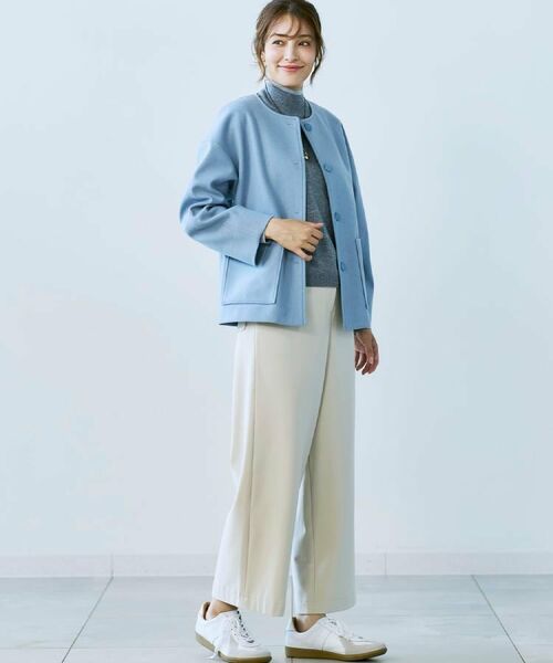 CORDIER / コルディア ノーカラージャケット | 【M～3Lサイズ】エアニー ノーカラージャケット | 詳細24