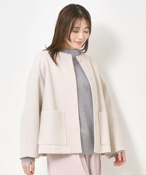 CORDIER / コルディア ノーカラージャケット | 【M～3Lサイズ】エアニー ノーカラージャケット | 詳細9