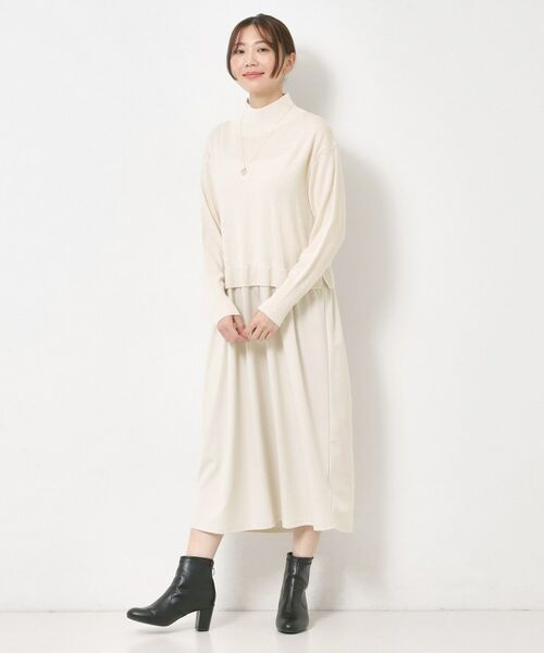 CORDIER / コルディア ロング・マキシ丈ワンピース | 【セットアップ可】ソフト5ワンピース | 詳細10