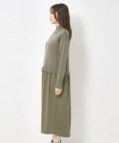 CORDIER / コルディア ロング・マキシ丈ワンピース | 【セットアップ可】ソフト5ワンピース | 詳細2