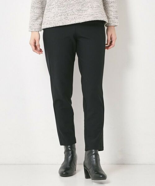 CORDIER / コルディア ショート・ハーフ・半端丈パンツ | 【M～4Lサイズ／ストレッチ／裏起毛】ウォームジャージレギンスパンツ | 詳細7