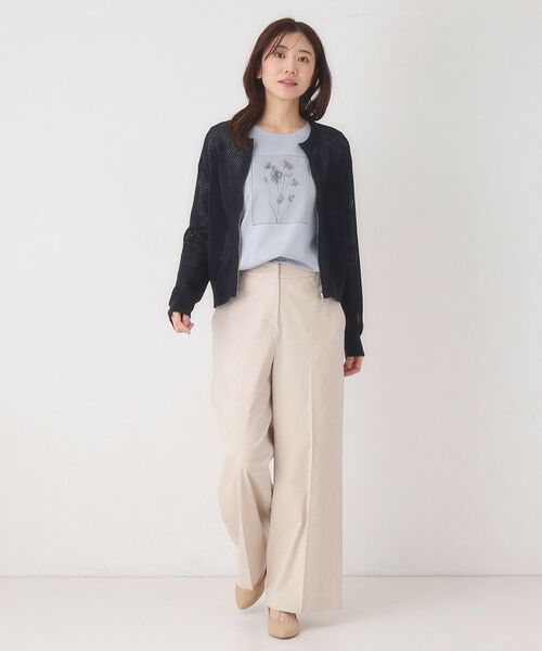 CORDIER / コルディア カットソー | 【M～4Lサイズ】フラワーフォトTシャツ | 詳細12