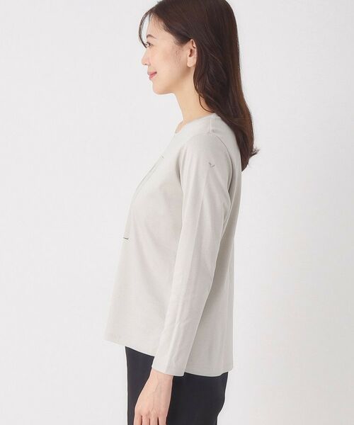 CORDIER / コルディア カットソー | 【M～4Lサイズ】フラワーフォトTシャツ | 詳細2