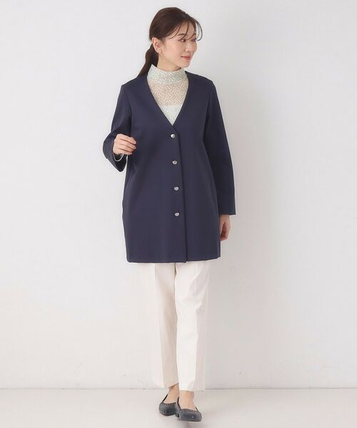 CORDIER / コルディア カットソー | 【M～4Lサイズ】チュールハイネックプルオーバー | 詳細13