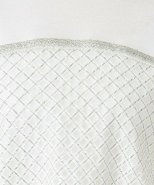 CORDIER / コルディア カットソー | 【M～4Lサイズ】シアーチェックプルオーバージャージ | 詳細10