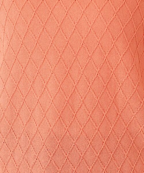 CORDIER / コルディア ニット・セーター | 【M～3Lサイズ】ダイヤ柄ボーダープルオーバーニット | 詳細14