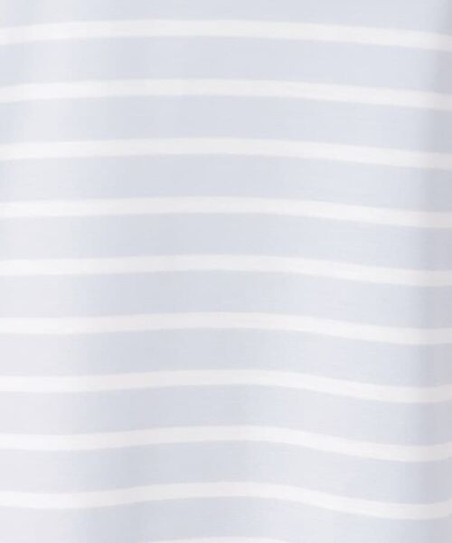 CORDIER / コルディア カットソー | 【M～4Lサイズ】滑らか素材ベーシックボーダープルオーバー | 詳細14