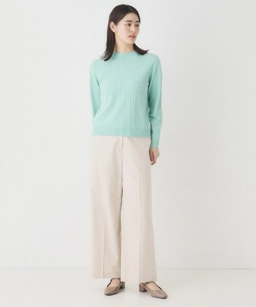 CORDIER / コルディア ニット・セーター | 【アンサンブル】大人可愛い編み柄プルオーバーニット | 詳細12