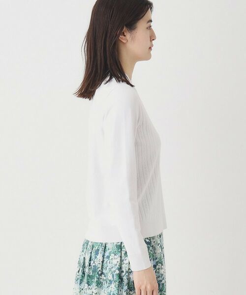 CORDIER / コルディア ニット・セーター | 【アンサンブル】大人可愛い編み柄プルオーバーニット | 詳細2