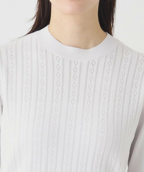 CORDIER / コルディア ニット・セーター | 【アンサンブル】大人可愛い編み柄プルオーバーニット | 詳細4