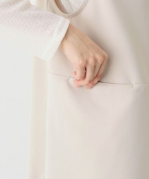 CORDIER / コルディア ベスト | 大人の上品レイヤードスタイル ジャージジレ | 詳細7