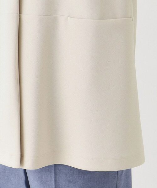 CORDIER / コルディア ベスト | 大人の上品レイヤードスタイル ジャージジレ | 詳細8