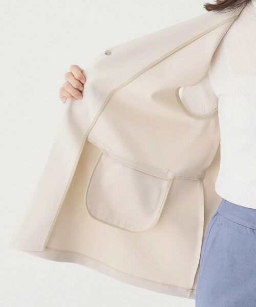 CORDIER / コルディア ベスト | 大人の上品レイヤードスタイル ジャージジレ | 詳細9