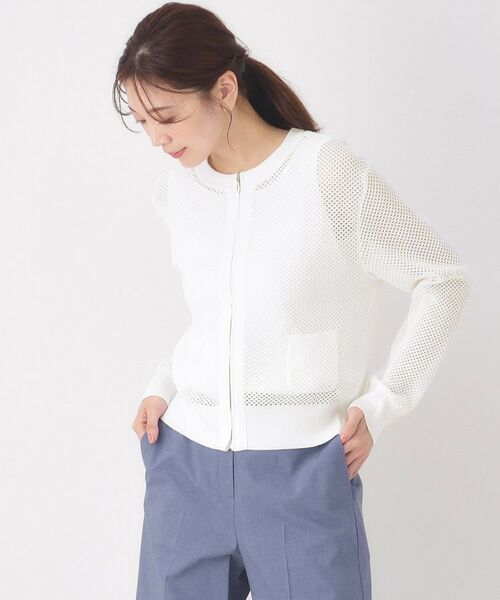 CORDIER / コルディア カーディガン・ボレロ | コンパクトニットブルゾン | 詳細8