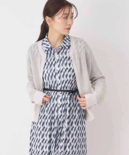 CORDIER / コルディア カーディガン・ボレロ | コンパクトニットブルゾン（ライトグレー(011)）