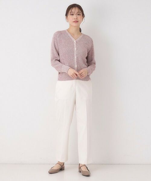 CORDIER / コルディア カーディガン・ボレロ | ファンシーVネックカーディガン | 詳細14