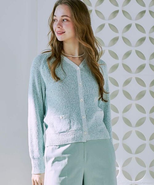CORDIER / コルディア カーディガン・ボレロ | 【洗える】ファンシーVネックカーディガン | 詳細21