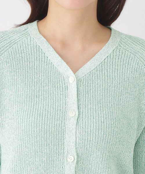 CORDIER / コルディア カーディガン・ボレロ | ファンシーVネックカーディガン | 詳細4