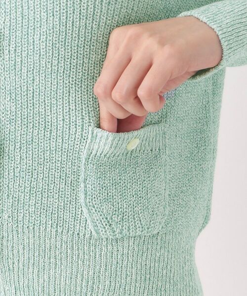 CORDIER / コルディア カーディガン・ボレロ | ファンシーVネックカーディガン | 詳細6