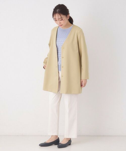 CORDIER / コルディア カーディガン・ボレロ | 【M～3Lサイズ】Vネックジャージコーディガン | 詳細14