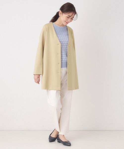 CORDIER / コルディア カーディガン・ボレロ | 【M～3Lサイズ】Vネックジャージコーディガン | 詳細15