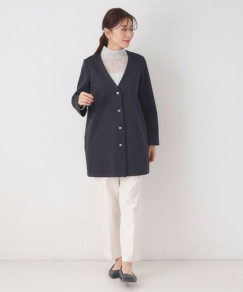 CORDIER / コルディア カーディガン・ボレロ | 【M～3Lサイズ】Vネックジャージコーディガン | 詳細19