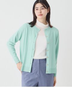 CORDIER / コルディア カーディガン・ボレロ | 【アンサンブル】大人可愛い編み柄カーディガンニット