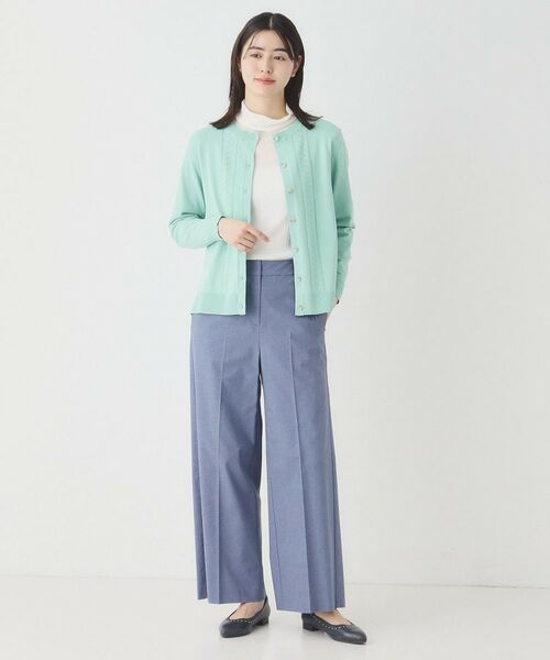 CORDIER / コルディア カーディガン・ボレロ | 【アンサンブル】大人可愛い編み柄カーディガンニット | 詳細12