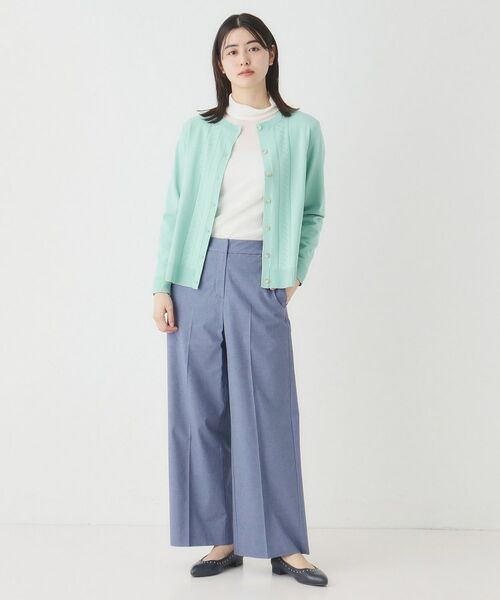 CORDIER / コルディア カーディガン・ボレロ | 【アンサンブル】大人可愛い編み柄カーディガンニット | 詳細13