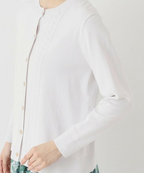 CORDIER / コルディア カーディガン・ボレロ | 【アンサンブル】大人可愛い編み柄カーディガンニット | 詳細5