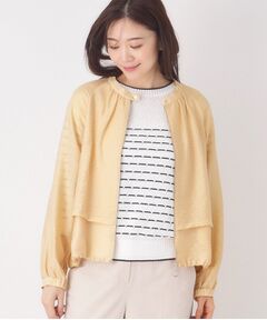 CORDIER / コルディア レザーブルゾン・ジャケット | 【M～3Lサイズ】シアージャカードブルゾン