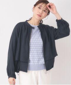 CORDIER / コルディア レザーブルゾン・ジャケット | 【M～3Lサイズ】シアージャカードブルゾン