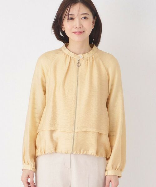 CORDIER / コルディア レザーブルゾン・ジャケット | 【M～3Lサイズ】シアージャカードブルゾン | 詳細1