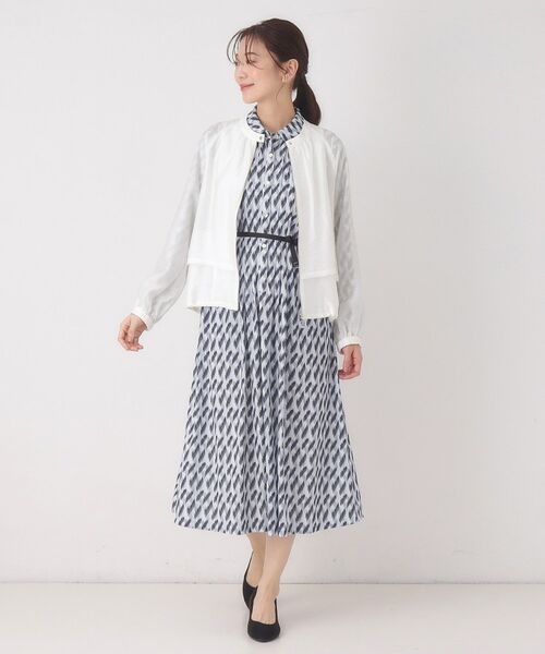 CORDIER / コルディア レザーブルゾン・ジャケット | 【M～3Lサイズ】シアージャカードブルゾン | 詳細11