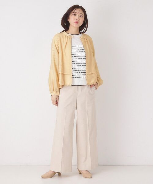 CORDIER / コルディア レザーブルゾン・ジャケット | 【M～3Lサイズ】シアージャカードブルゾン | 詳細15