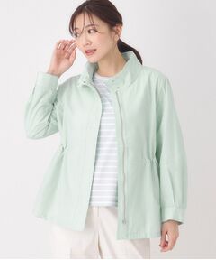 CORDIER / コルディア レザーブルゾン・ジャケット | 【M～4Lサイズ】ウエストドローストリング カジュアルブルゾン