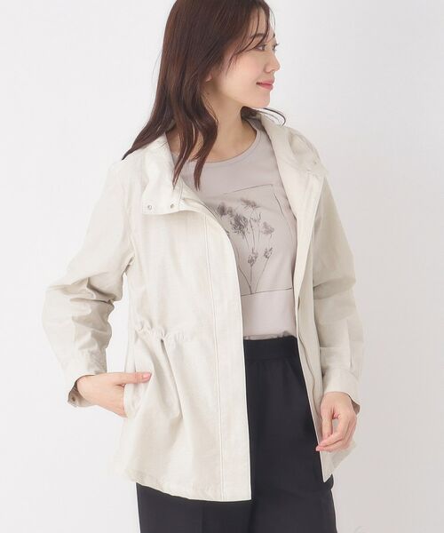 CORDIER / コルディア レザーブルゾン・ジャケット | 【M～4Lサイズ】ウエストドローストリング カジュアルブルゾン | 詳細10