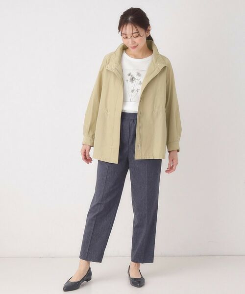 CORDIER / コルディア レザーブルゾン・ジャケット | 【M～4Lサイズ】ウエストドローストリング カジュアルブルゾン | 詳細19