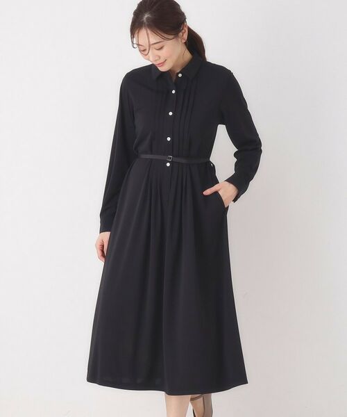 CORDIER / コルディア ロング・マキシ丈ワンピース | 【M～3Lサイズ】幾何プリントジャージワンピース | 詳細12