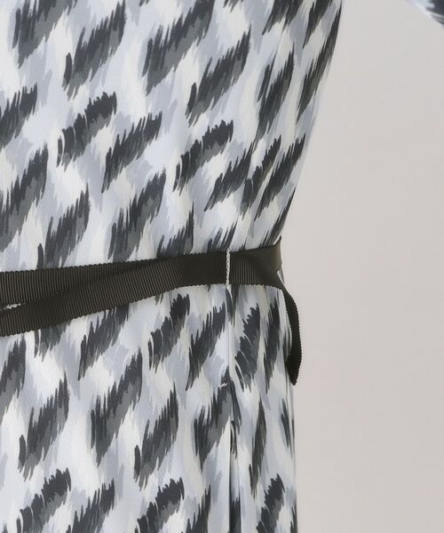 CORDIER / コルディア ロング・マキシ丈ワンピース | 【M～3Lサイズ】幾何プリントジャージワンピース | 詳細7