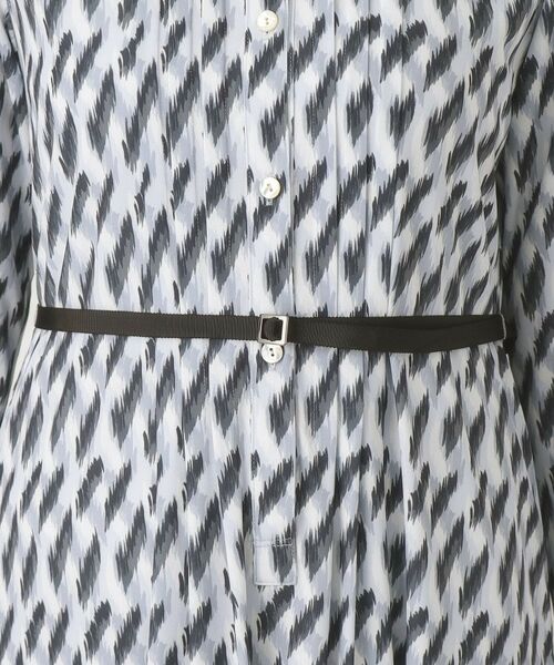 CORDIER / コルディア ロング・マキシ丈ワンピース | 【M～3Lサイズ】幾何プリントジャージワンピース | 詳細8