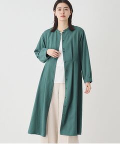 CORDIER / コルディア ロング・マキシ丈ワンピース | 【一枚着も羽織もお任せ】ツイルシャツワンピース