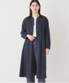 CORDIER / コルディア ロング・マキシ丈ワンピース | 【一枚着も羽織もお任せ】ツイルシャツワンピース