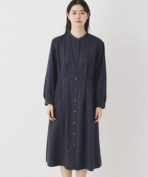 CORDIER / コルディア ロング・マキシ丈ワンピース | 【一枚着も羽織もお任せ】ツイルシャツワンピース | 詳細1