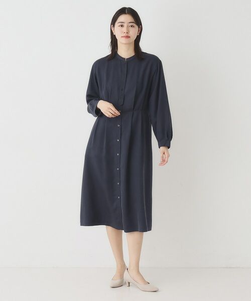 CORDIER / コルディア ロング・マキシ丈ワンピース | 【一枚着も羽織もお任せ】ツイルシャツワンピース | 詳細19